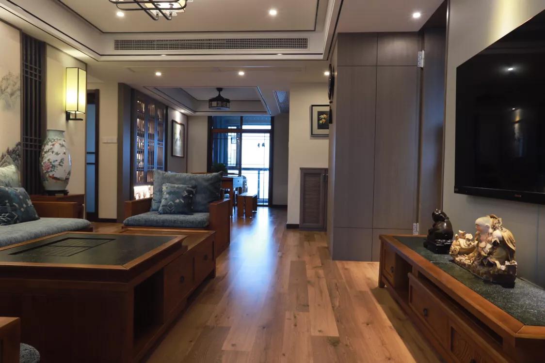 踏雪寻梅-文苑华庭新中式-家秀《乐装》2018年完工实景作品