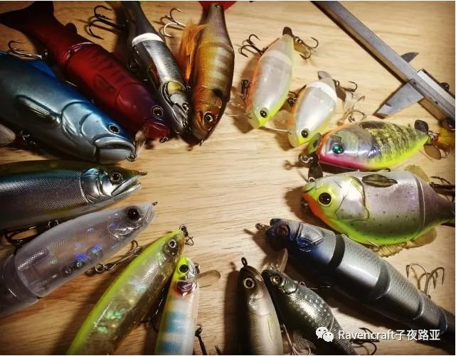 鸦语路亚软饵泳姿,鸦语路亚假饵套装