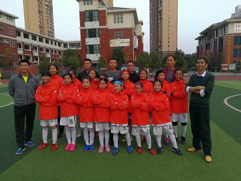 六安市梅山路小学女子足球队,六安市梅山路女子足球队