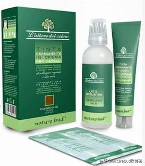 有机染发品牌naturebudL`alberodelcolore进入中国市场
