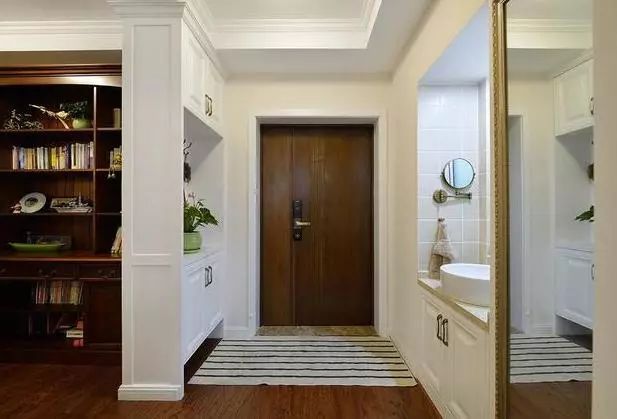 玄关里放洗脸台设计图,入户洗脸台玄关