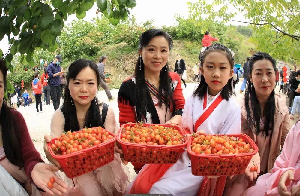 人间最美四月天，十里樱桃红满园