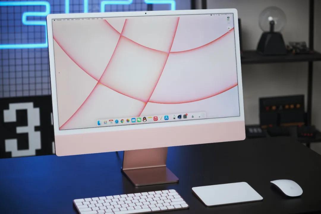 苹果新款imac一体机开箱体验,苹果24寸imac上手怎么样