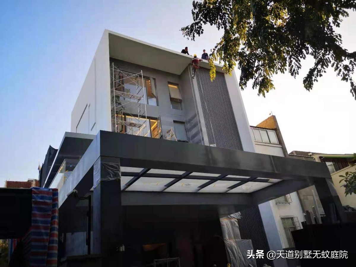 旧楼房翻新改造斜屋面,平屋面改造翻新