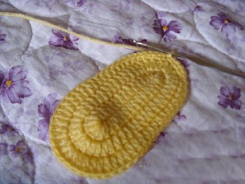 红姐爱编织0-6个月宝宝鞋钩织教程,唯美手工坊系带鞋钩织完整教程