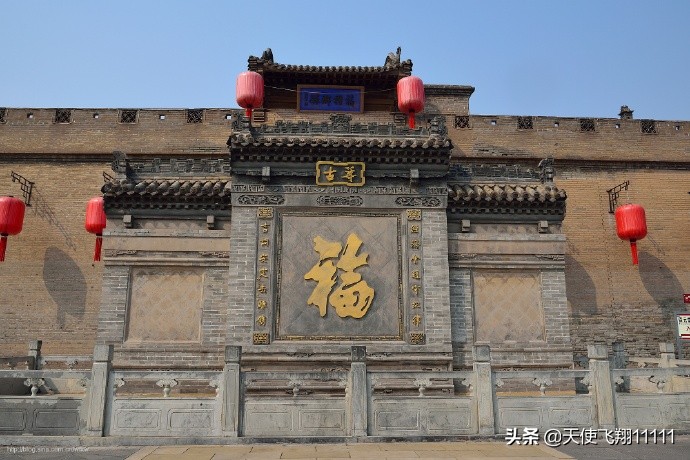 山西祁县乔家大院取景地 (山西乔家大院全景视频图)