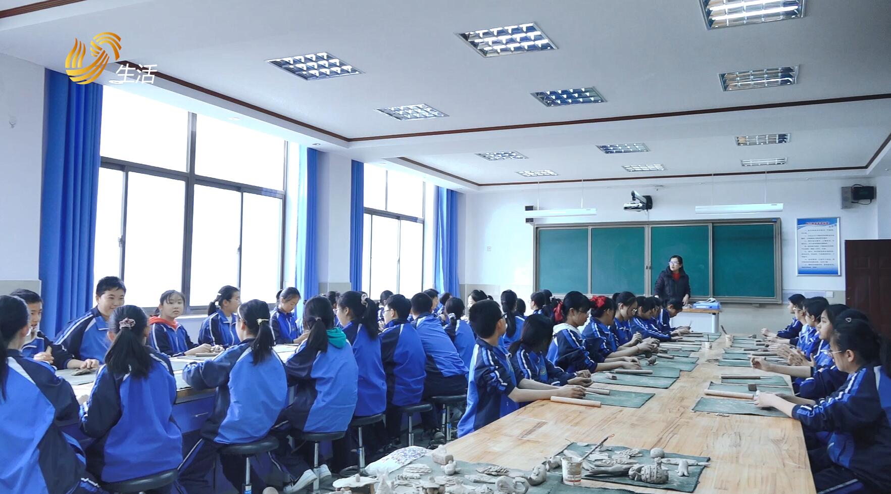 山东龙口明德学校,山东广播电视台直通车