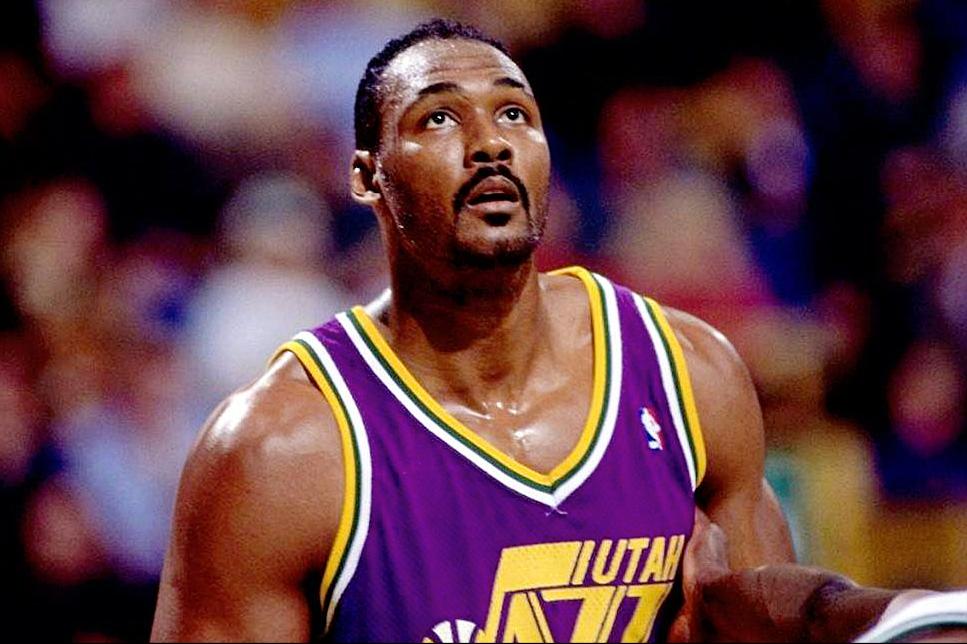 NBA上古巨星传-卡尔·马龙！铁骨硬汉心，梦别紫金城