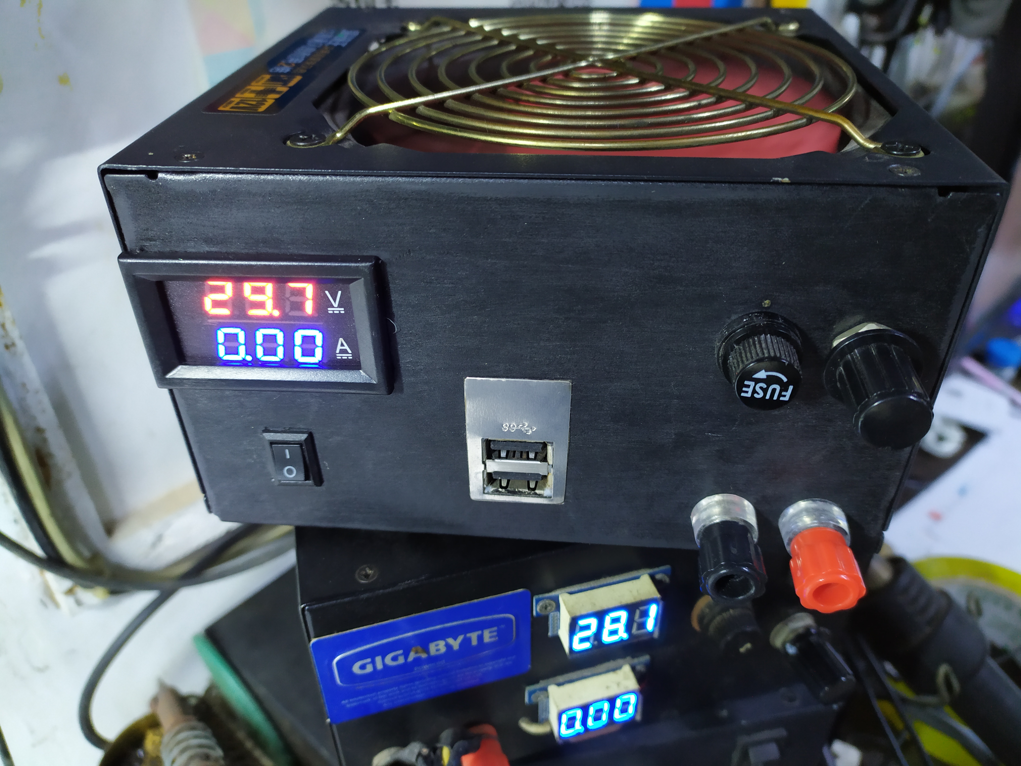 12v电脑电源改50v可调电源,旧电脑电源不要扔可改0至30v