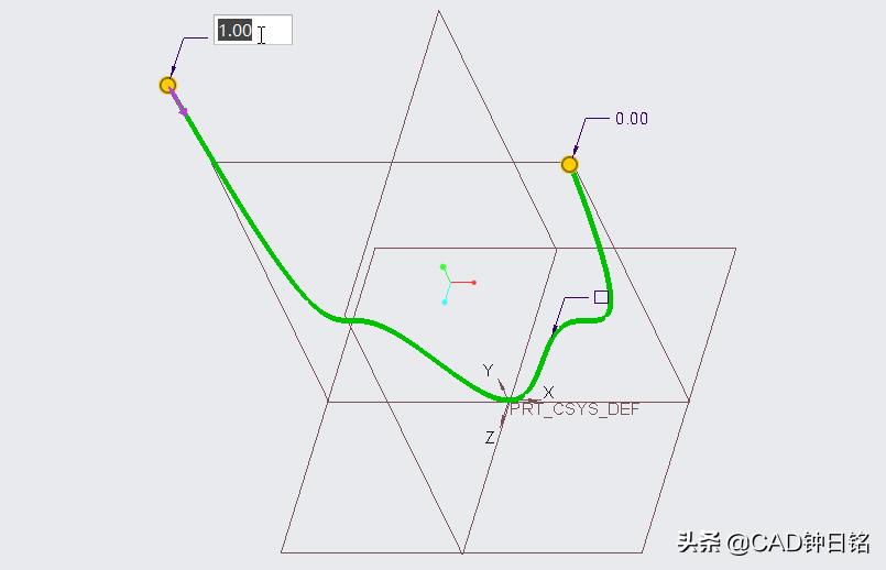 proe曲线怎么延长,creo怎么在proe中打开