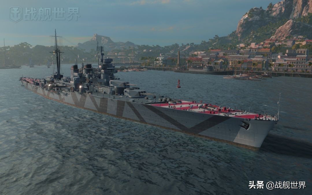 10炮碾压全场船头条纹+空气装甲羡慕吗？