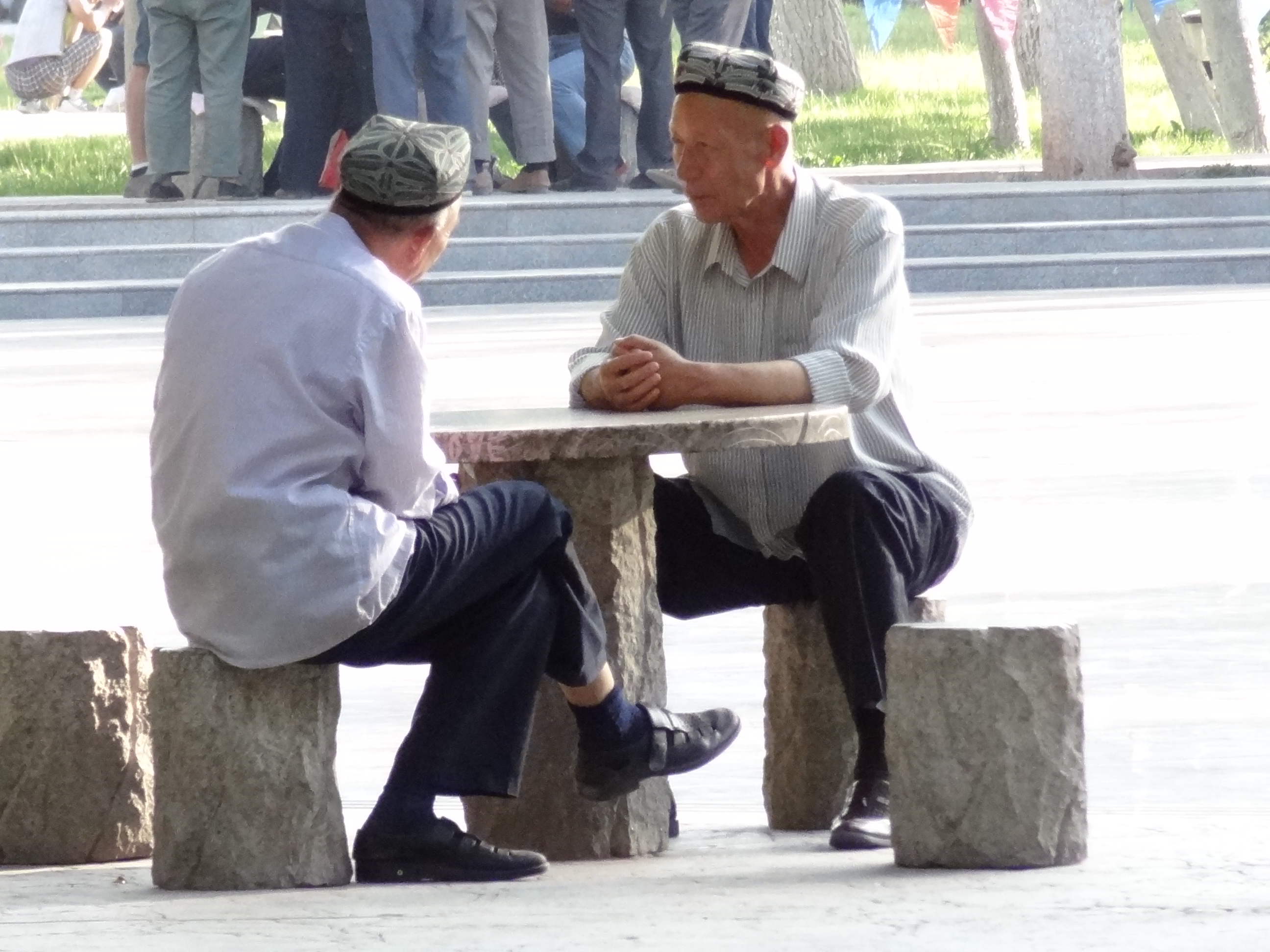 *疆新**南部边境城市喀什，剪影当地人的安逸生活