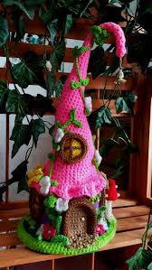 钩针梦幻小屋,钩针编织童话小屋视频教程