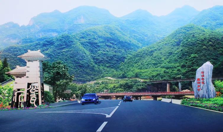 秦岭深处绝美村落,秦岭深处一座美丽的世外桃源