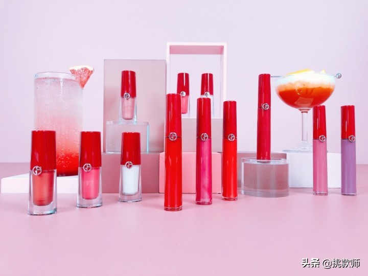 mac唇膏2022春季新品,阿玛尼挚爱唇膏201试色