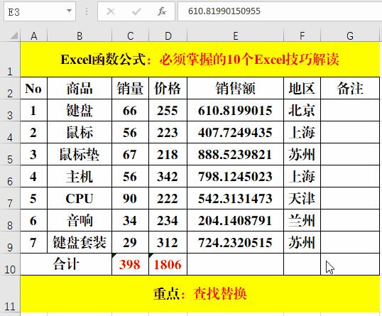 excel技巧零基础入门课程刘伟老师,excel技巧快速拆分姓名和电话号码