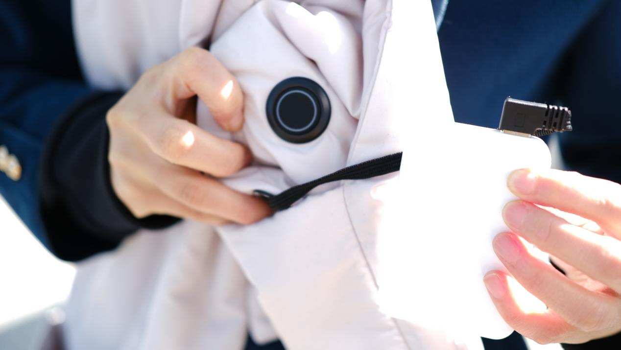 围巾加热围巾冬日必备,这个冬天不再冷了有了小棉袄