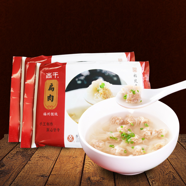 日售千碗拌面、扁肉的尚干小吃