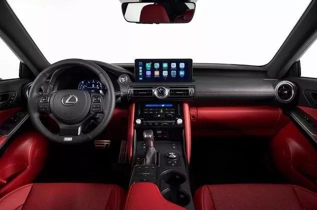全新雷克萨斯is官图曝光,大嘴视角