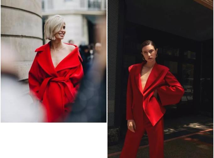 拒绝土气学会穿搭小技巧,红色内搭怎么穿