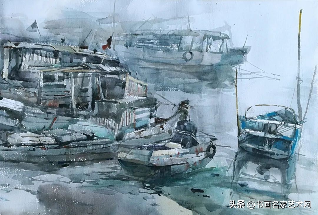 中国张虹,中国艺术水彩画