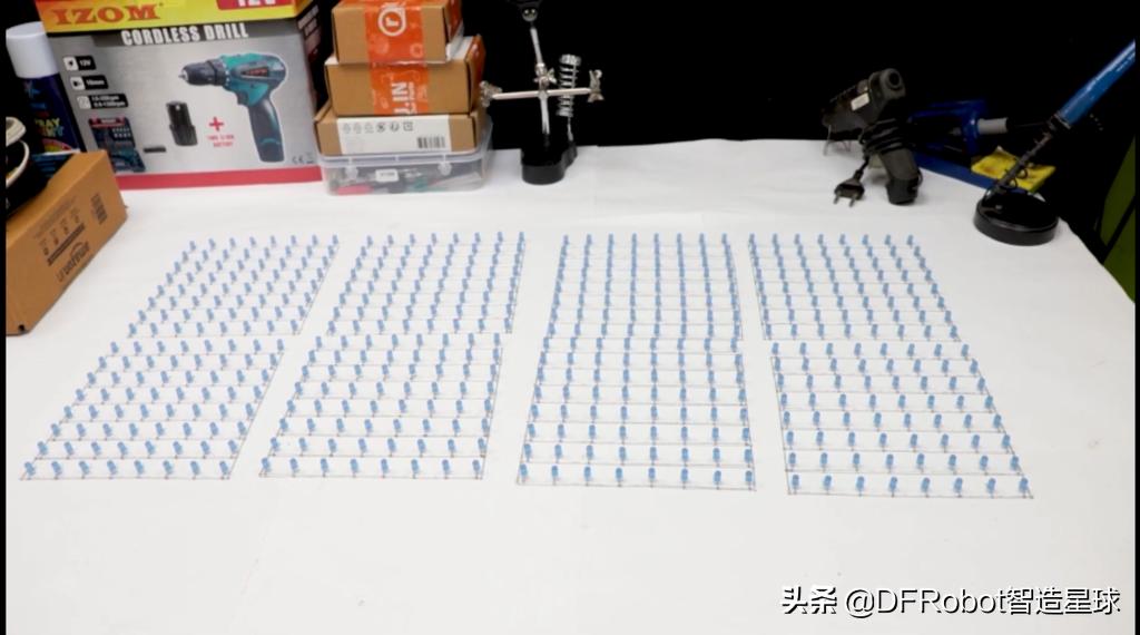 自制200000流明led灯,光立方的制作原理图