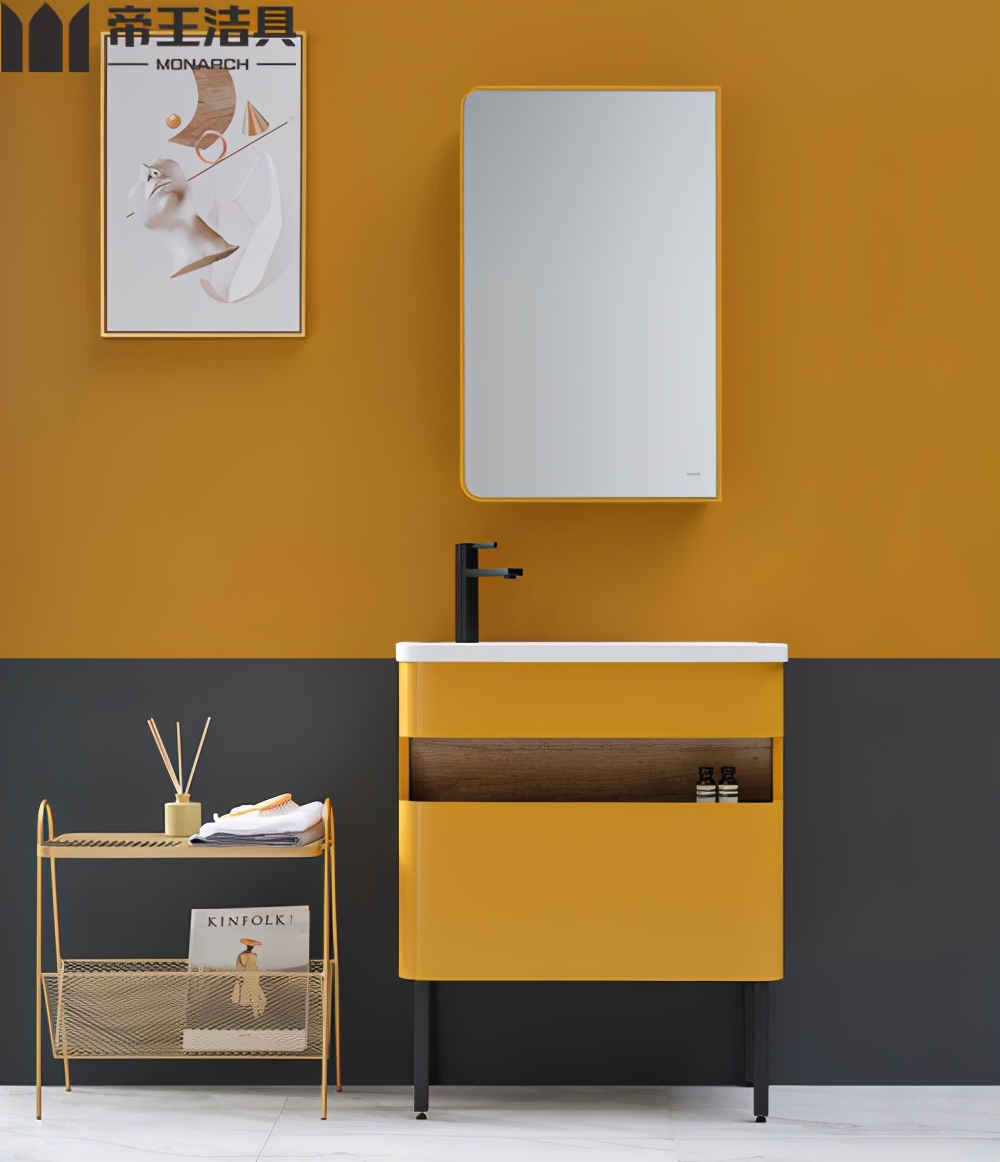 卫生间实木浴室柜,实木田园风浴室柜