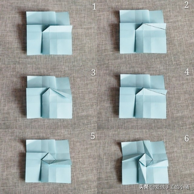 折纸玫瑰花简单易学图片,卷心玫瑰花折纸教程图解