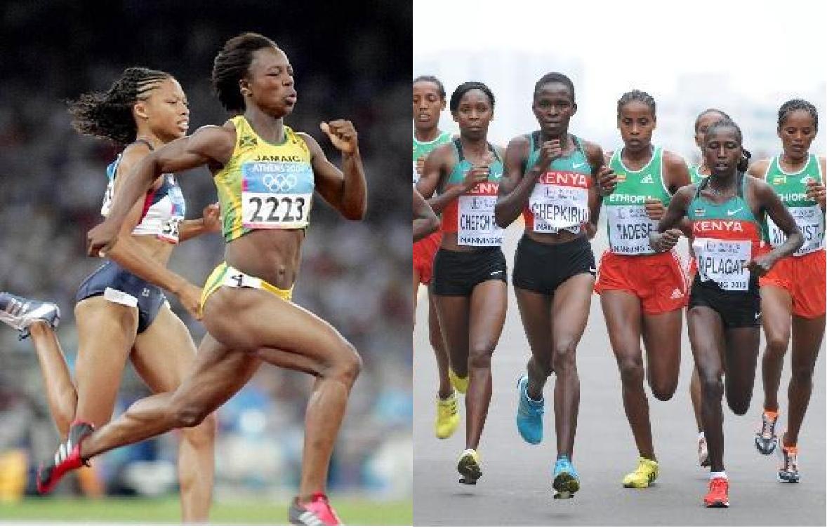 为什么女性的腿比男性的粗,女生什么样的腿型是标准的身材