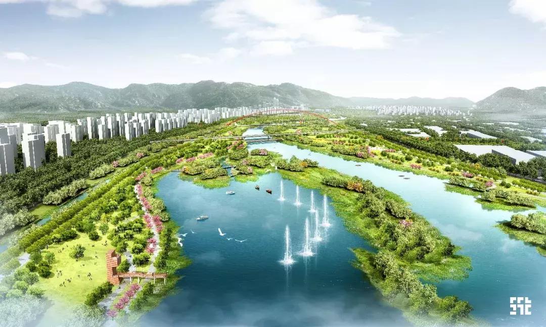 西湖景观规划,西湖景区建设效果图