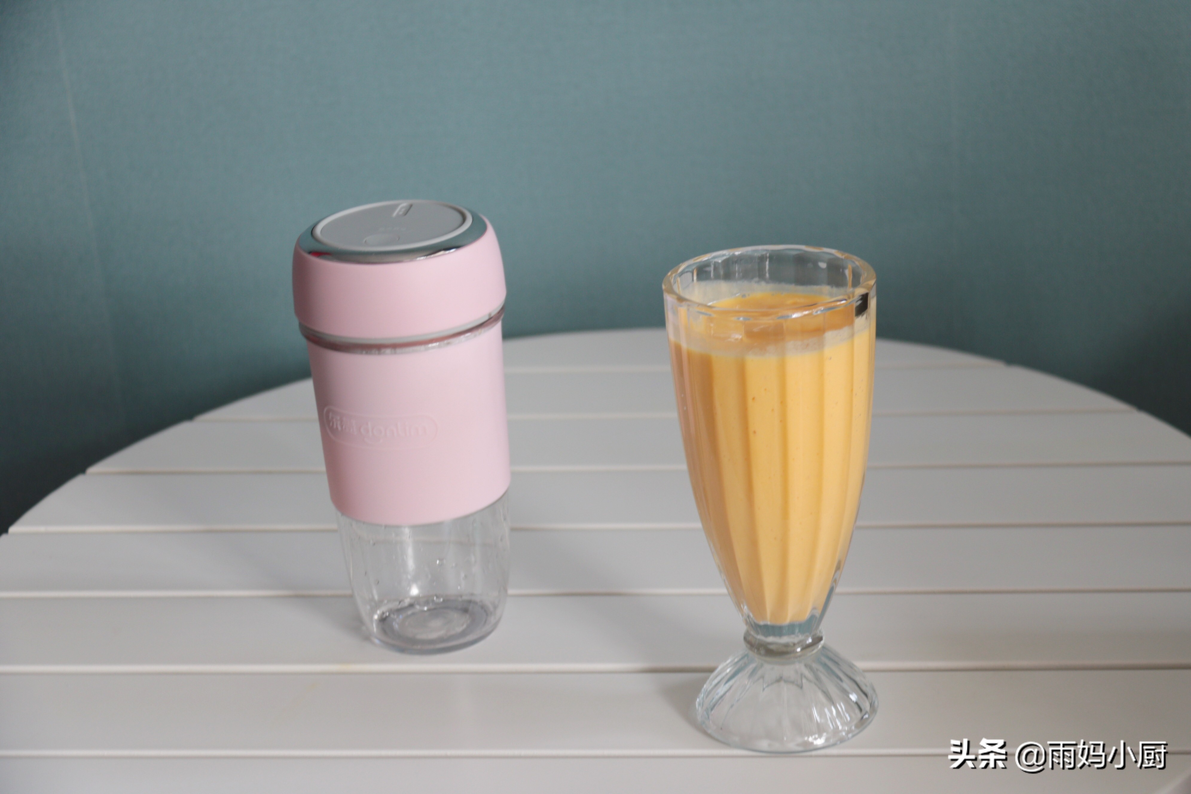 自制水果奶昔的家常做法,简单自制水果奶昔减肥法视频