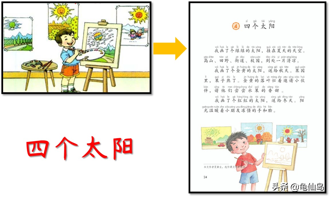 六年级上册闰土插图怎么画,新旧课本插图对比五年级语文