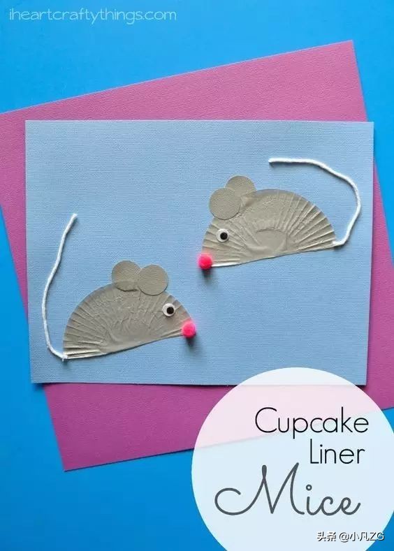 手工制作小老鼠幼儿园,亲子手工制作小老鼠幼儿园