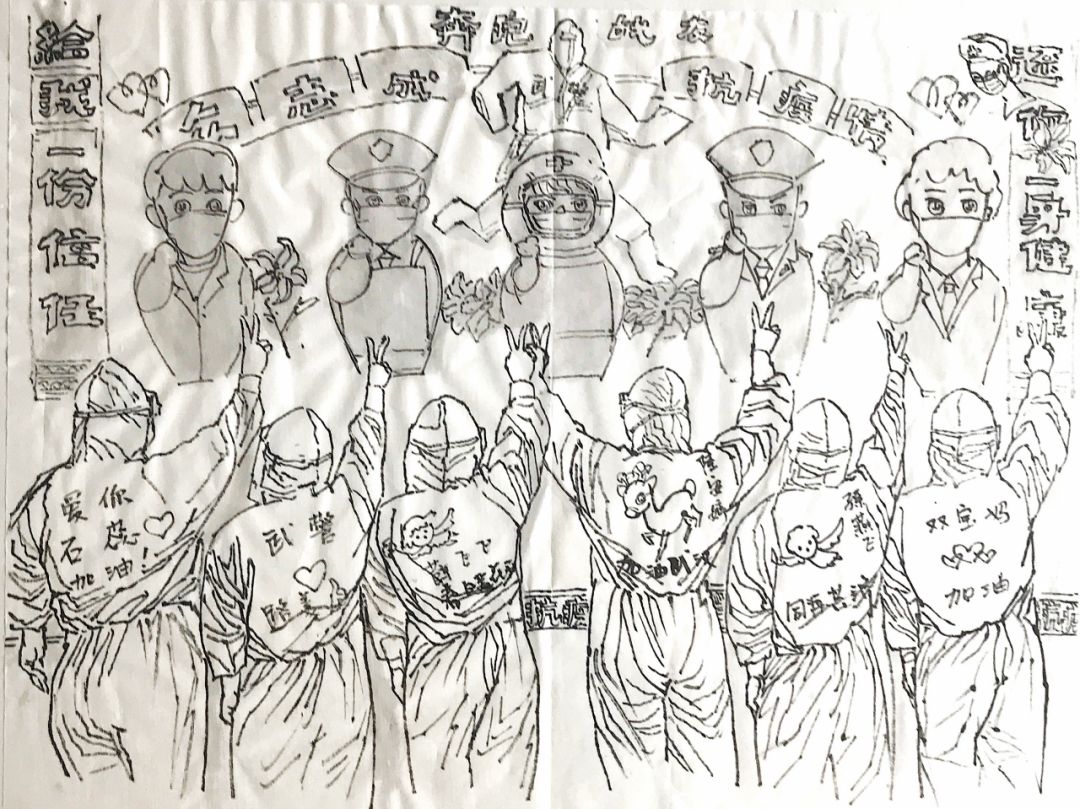 战地记者速写,战地系列绘画