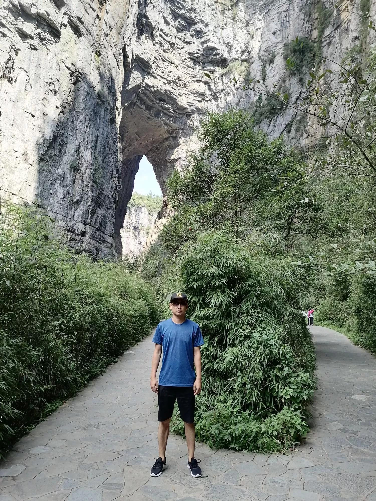 去重庆旅游武隆天坑,游重庆武隆天坑天生三桥