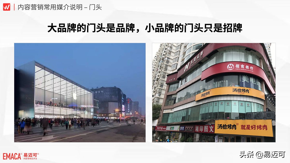 店的门头怎么做才能简约高级感,周围都是门头我的门头怎么设计