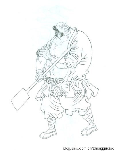 牛牧野水浒扑克,牛牧野水浒人物