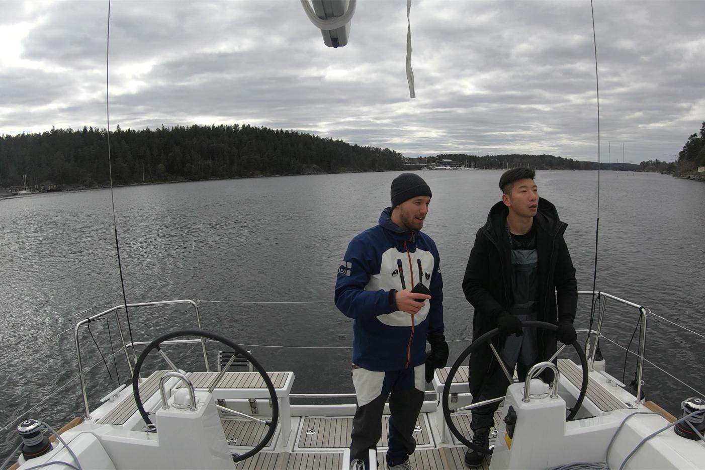 中国小伙的航海日记（二）：两个菜鸟闯北欧，被困极寒波罗的海