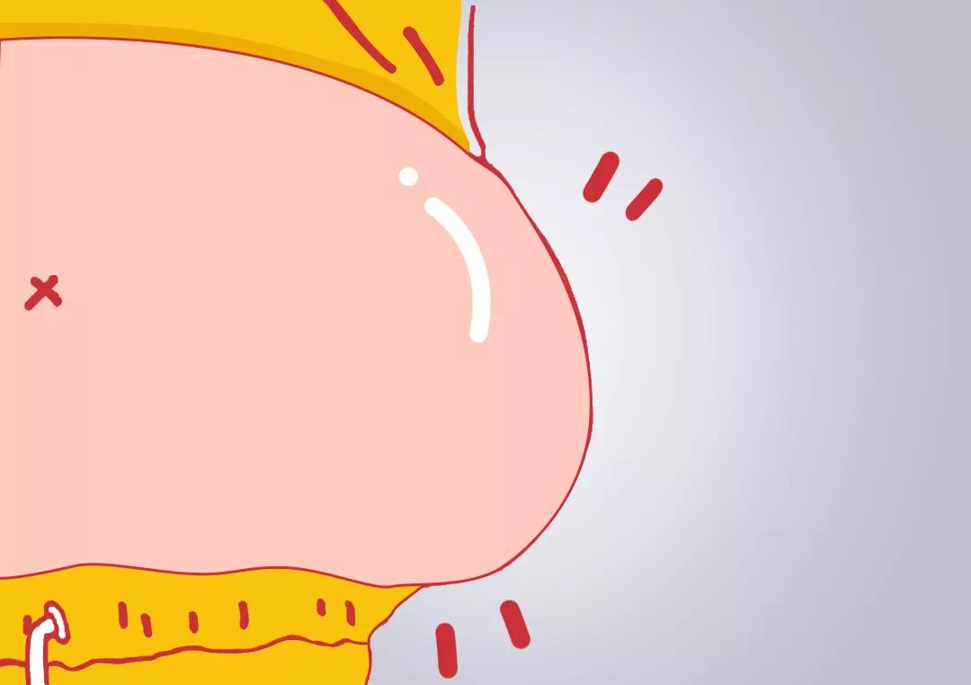 一不小心把肚子变大了,一不小心肚子大怎么办