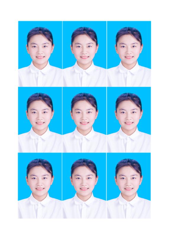 ps打印证件照怎么排版,ps做一寸证件照排版八张