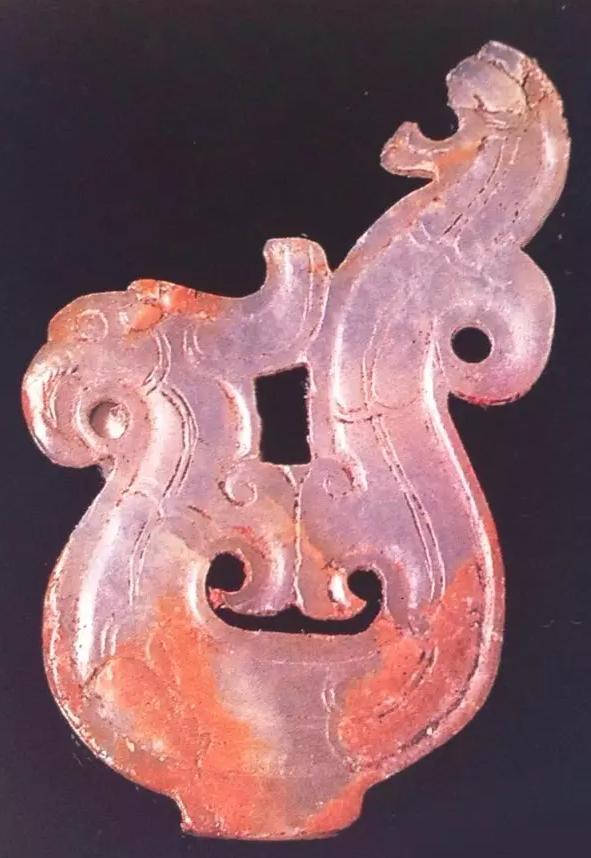 古玉凤鸟各时期特征,凤鸟图案的清代古玉