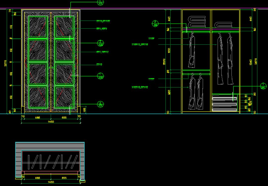 室内设计师位大师施工图,室内设计图100种
