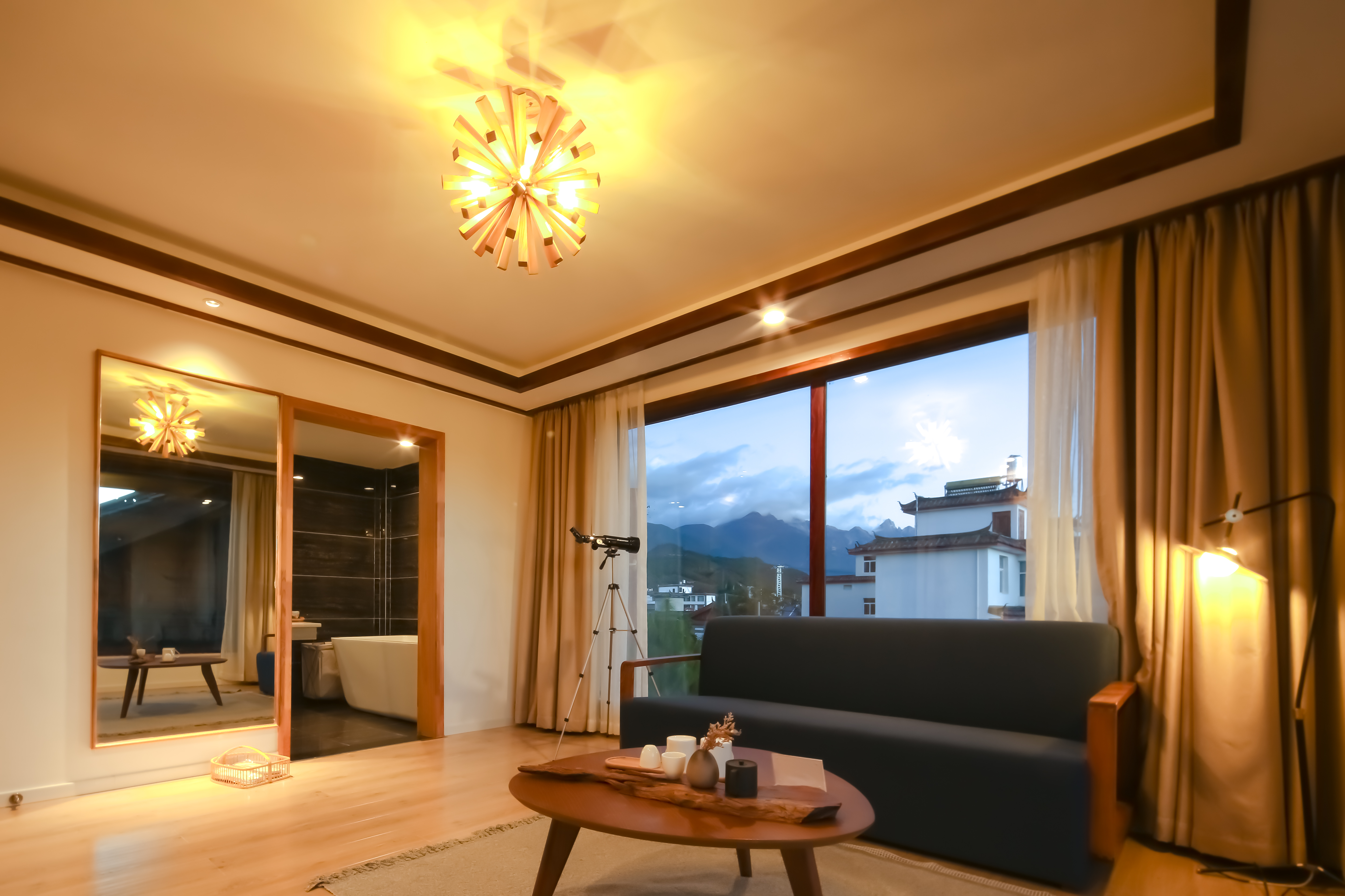 束河古镇民宿雪山下的家,束河古镇住宿看玉龙雪山