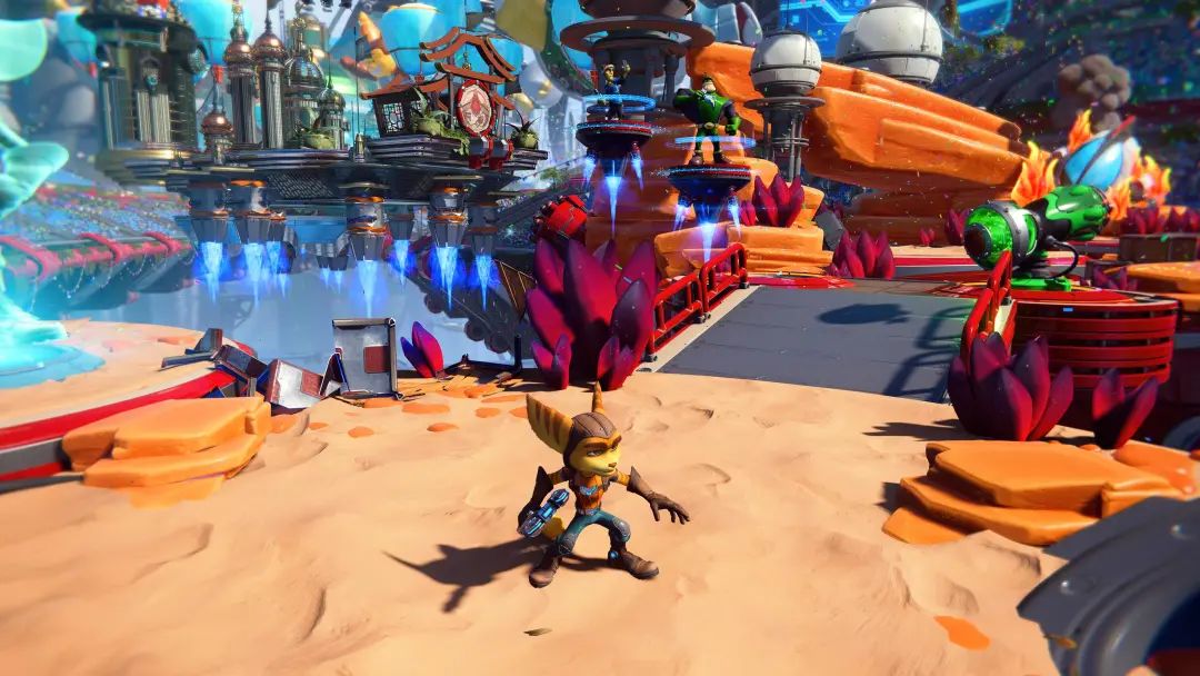 瑞奇与叮当几个人玩,瑞奇与叮当效果