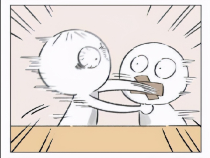 漫画人物手绘男生嘴巴吃着糖果,漫画人物手绘吃食物