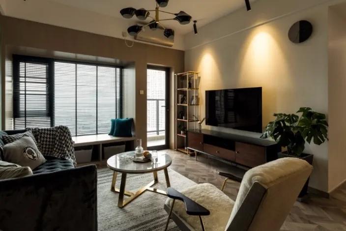 小户型高级感装修,小户型复式客厅高级感