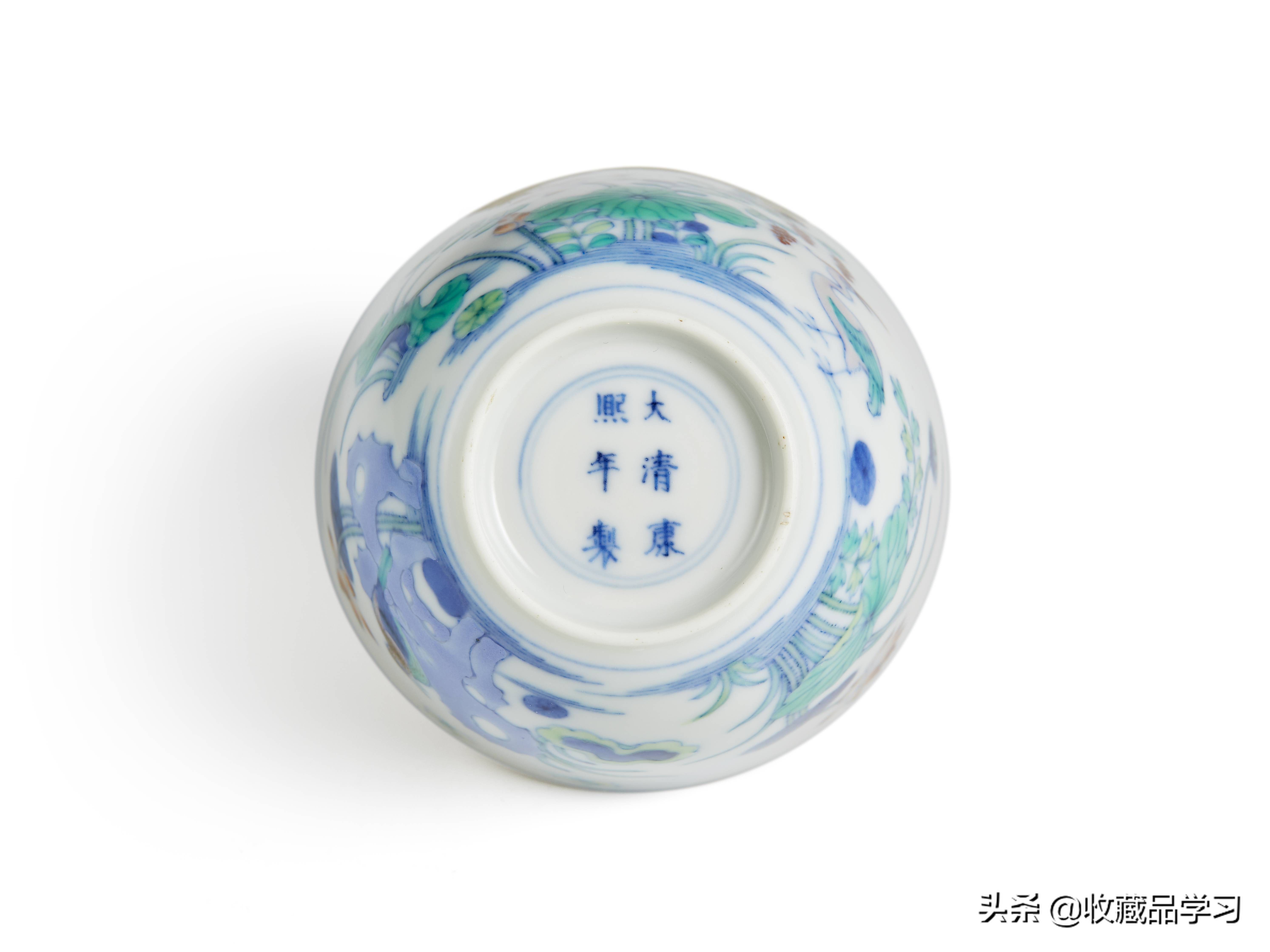 建国后大清乾隆年制底款瓷器,康熙雍正乾隆祖孙三代瓷器