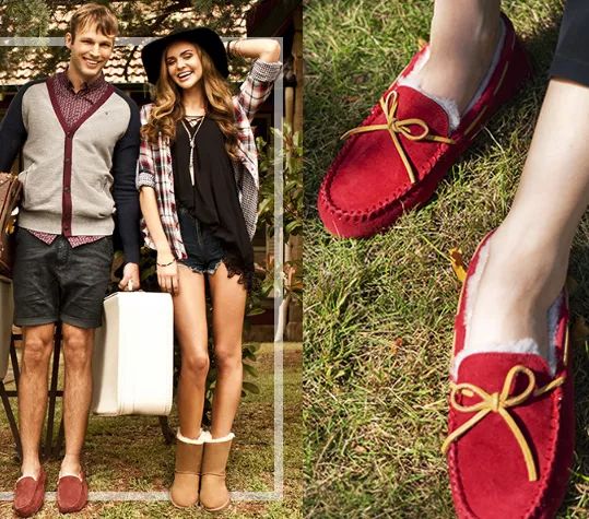 ugg加厚雪地靴不跟脚,ugg经典款中腰雪地靴怎么搭配