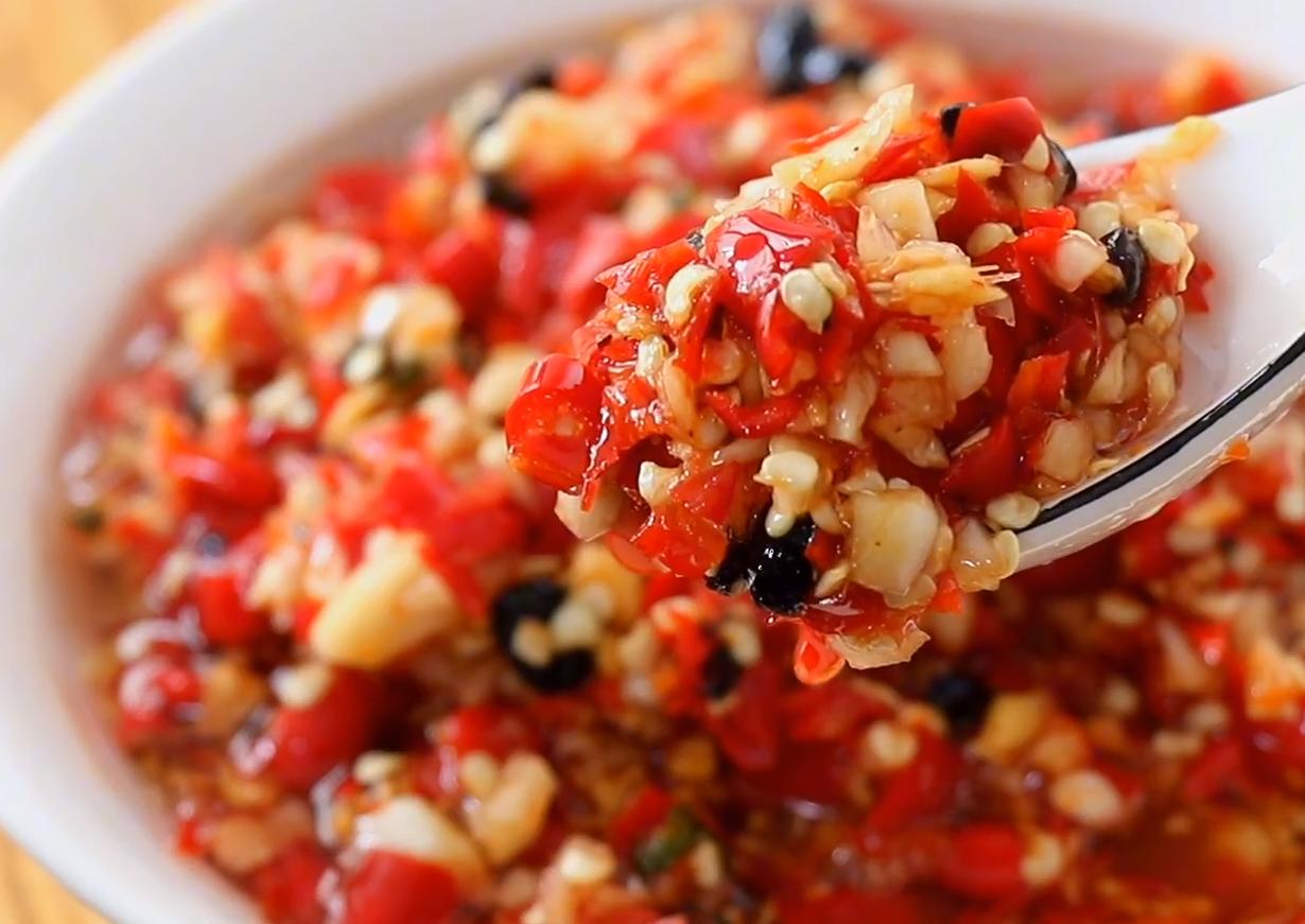 茶油剁辣椒制作全过程,茶油剁辣椒怎么做好吃