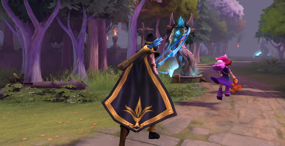 在dota里玩英雄联盟,欧美玩lol还是dota